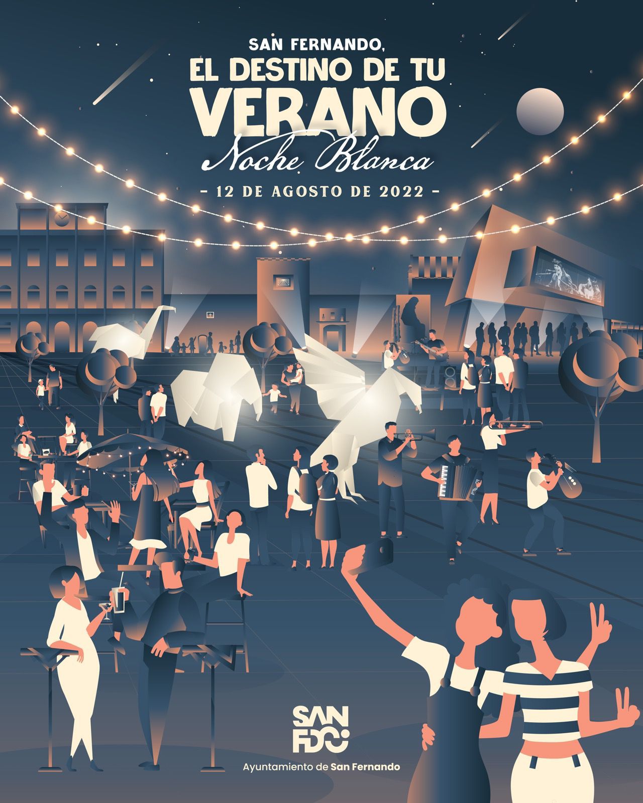 VIERNES 12 AGOSTO “NOCHE BLANCA”