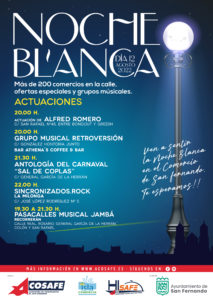 HOY VIERNES 12 "NOCHE BLANCA"
