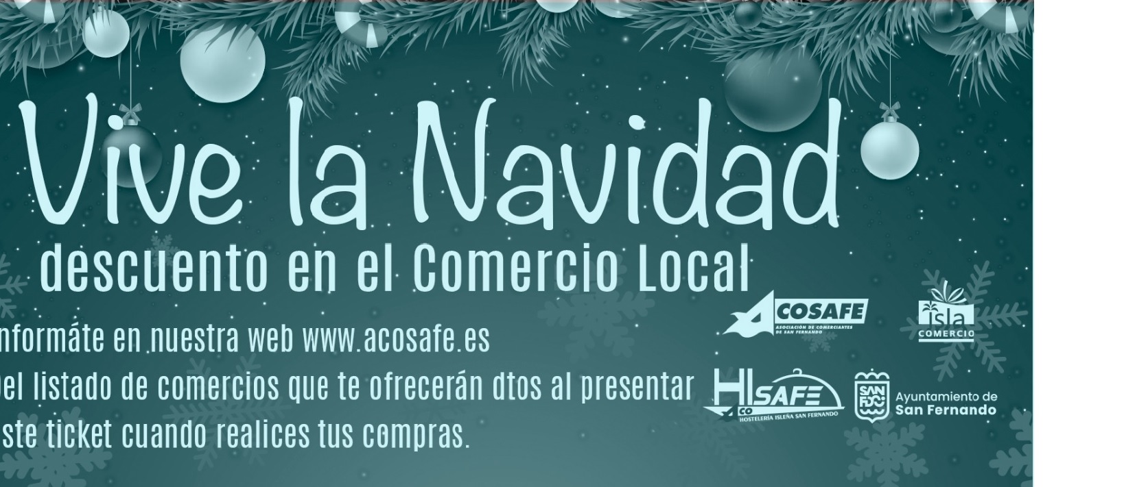 LISTADO DE COMERCIOS ASOCIADOS QUE OFRECEN DTO POR EL TICKET “VIVE LA NAVIDAD”