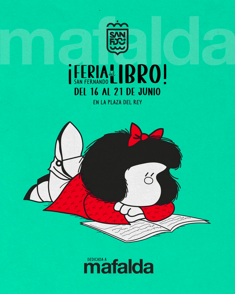 Feria del Libro 2025 organizado por el Ayuntamiento de San Fernando